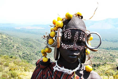fruit hat mursi tribe